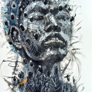 At Peace 3 african artwork by african artist Nisty Chatha