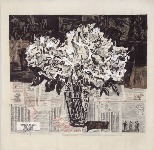 William Kentridge Peonies artwork